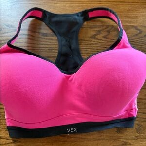 Victoria’s Secret VSX Sports Bra Hot Pink size 32 DDD